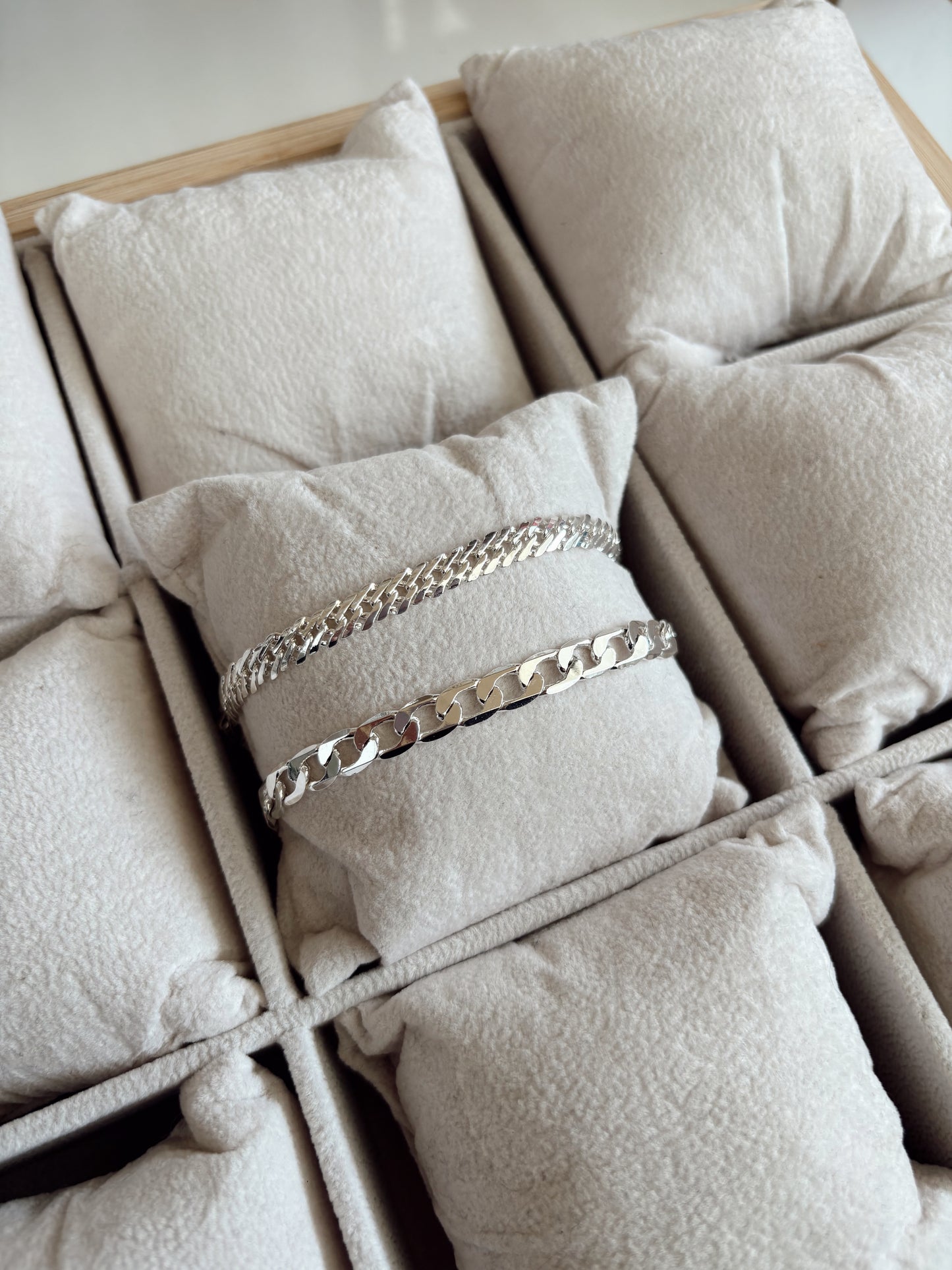 Pulseras de Plata - Hombre